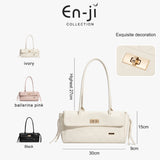 En-Ji Lou Lou Shoulderbag Wanita - Ivory