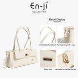En-Ji Lou Lou Shoulderbag Wanita - Ivory