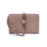 En-Ji Luna Wallet Wanita - Pastel brown