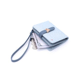 En-Ji Momo Wallet Wanita - Sky Blue
