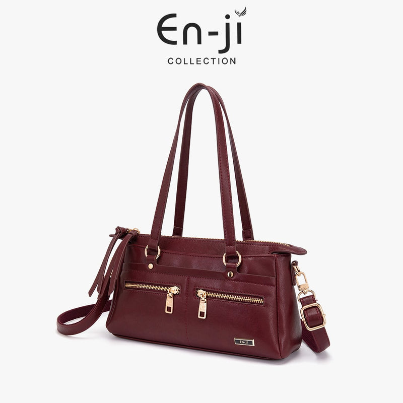 En-ji X Tzi Xuan - Moni Shoulderbag Wanita - Cream