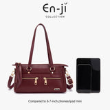 En-ji X Tzi Xuan - Moni Shoulderbag Wanita - Cream