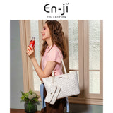 En-Ji Sonsu Totebag Wanita - Ivory