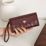 En-Ji Suri Wallet Wanita - Burgundy
