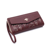 En-Ji Suri Wallet Wanita - Burgundy