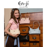 En-Ji Yebin Shoulderbag Wanita - Icy Blue