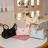 En-Ji Yebin Shoulderbag Wanita - Ivory