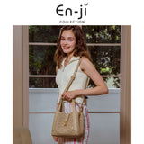 En-Ji Yeji Handbag Wanita - Latte