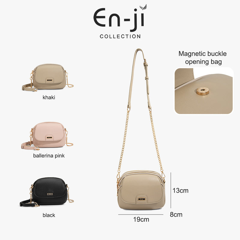 En-ji Yuni Slingbag Wanita - Khaki