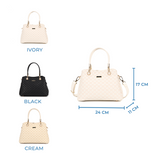 En-ji Heido Handbag Wanita - Ivory