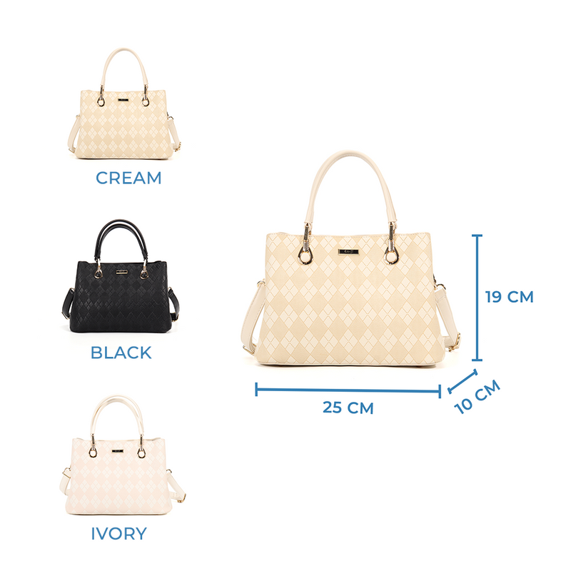 En-ji Holi Handbag Wanita - Black