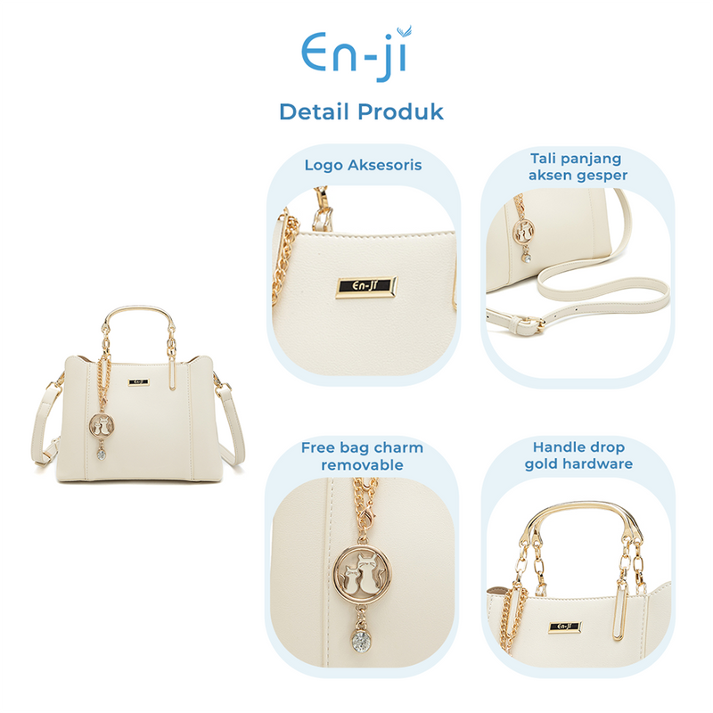En-ji Minsun Handbag - Ivory