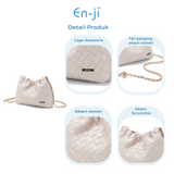 En-ji Monde Slingbag Wanita - Almond