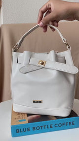 En-ji Marin Handbag - Ivory