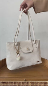 En-ji Damso Totebag - Cream