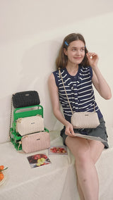 En-Ji Bongsu Slingbag Wanita - Ballerina pink