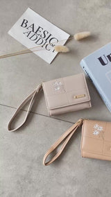 En-ji Doli Wallet - Cream