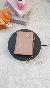 En-Ji Yejun Wallet Wanita - Burgundy