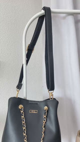 En-ji Dalso Handbag - Black