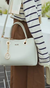 En-ji Baerin Handbag - Mintgrey