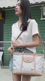 En-ji Jongbi Totebag - Cream