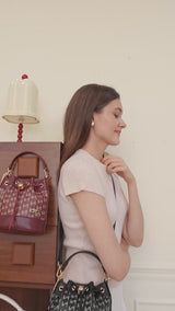 En-Ji Harumi Handbag Wanita - Ivory