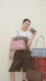 En-Ji Gema Shoulderbag Wanita - Nougat