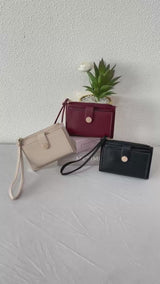 En-ji Nayo Card Wallet Wanita - Black