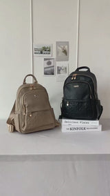 En-ji Yebina Backpack Wanita - Khaki