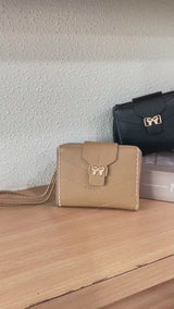 En-ji Lala Wallet - Cream