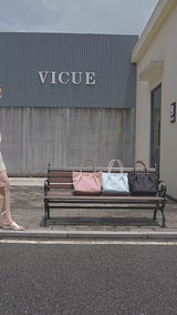 En-Ji Karui Totebag Wanita - Latte