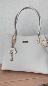 En-ji Dohye Handbag - Cream