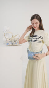 En-ji Binso Slingbag Wanita - Denim