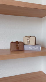 En-ji Rina Wallet Wanita - Cream