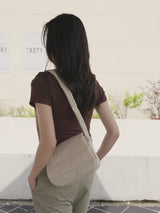En-ji Jinro Slingbag Wanita - Khaki