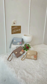 En-ji Kimyol Wallet - Cream