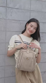 En-ji Deisu Backpack - Khaki