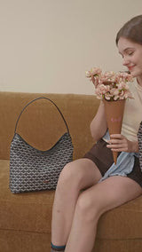 [EXCLUSIVE] En-Ji Anesa Shoulderbag Wanita - Grey