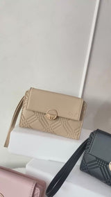 En-ji Ryomi Wallet - Cream