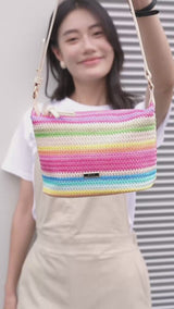 En-ji Kuri Slingbag - Rainbow