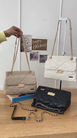 En-ji Yubin Shoulderbag - Cream