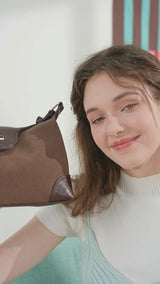 En-Ji Jini Shoulderbag Wanita - Toffee Toast
