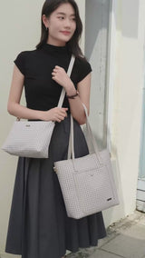 En-ji Yujun Totebag - Lightgrey