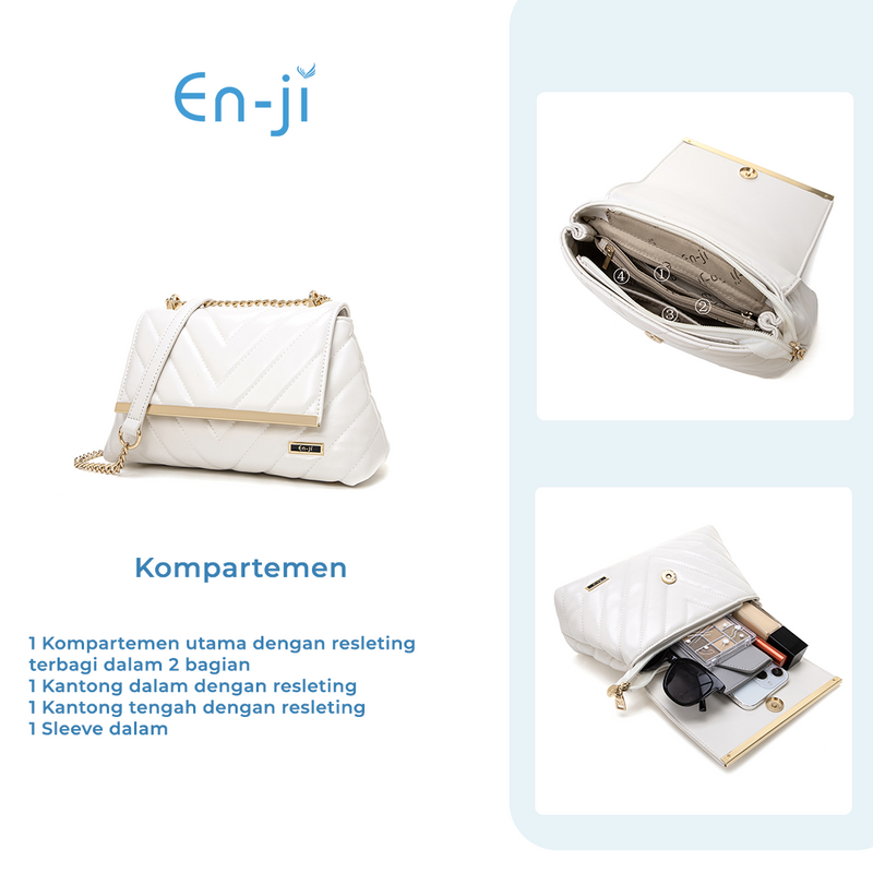En-ji Solya Slingbag Wanita - Black