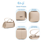 En-ji Yeosu Shoulderbag Wanita - Cream