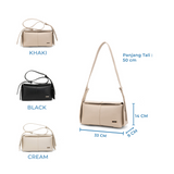 En-ji Yeosu Shoulderbag Wanita - Cream