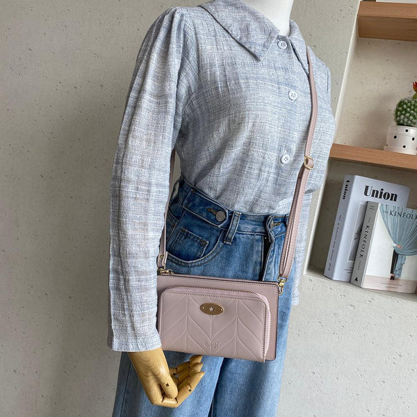 En-ji Soli Wallet - Dusty Grey - EN-JI