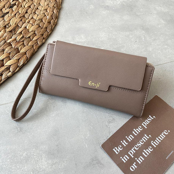 En-ji Somi Wallet - Khaki - EN-JI
