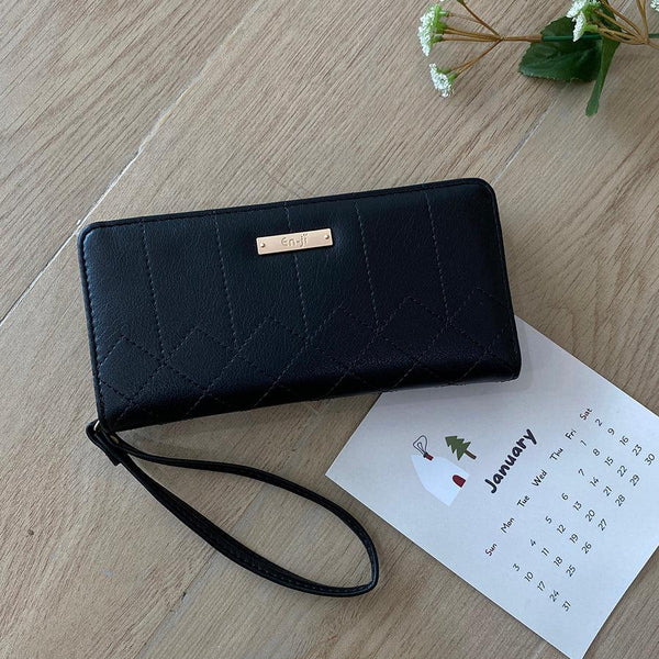 En-ji Naeun Wallet - Black - EN-JI