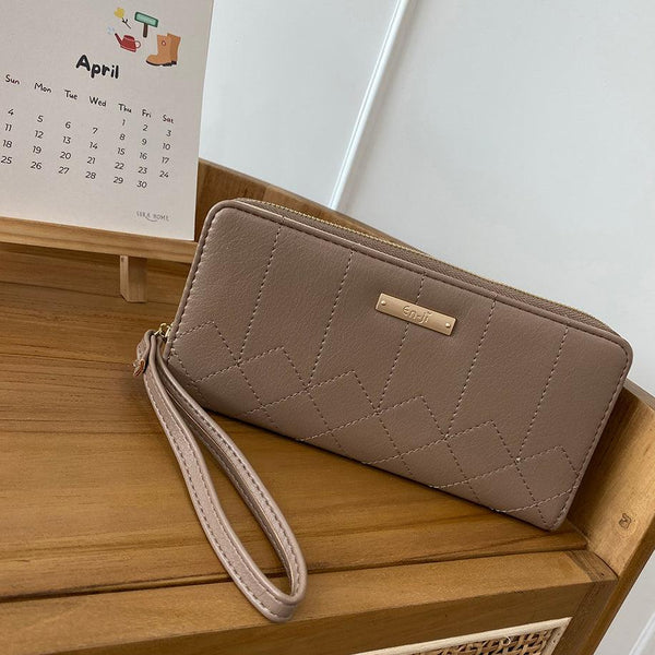 En-ji Naeun Wallet - Khaki - EN-JI